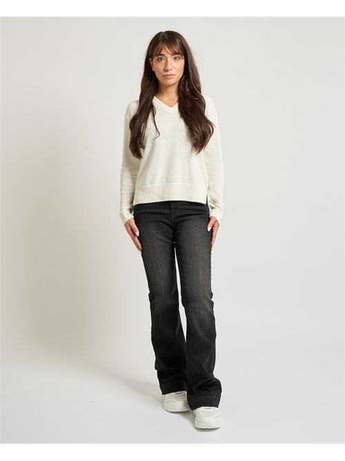 Jeans donna Yes Zee flare a 5 tasche YES ZEE | P309-X801J733